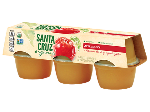 Santa Cruz Organic Apple Sauce Cups