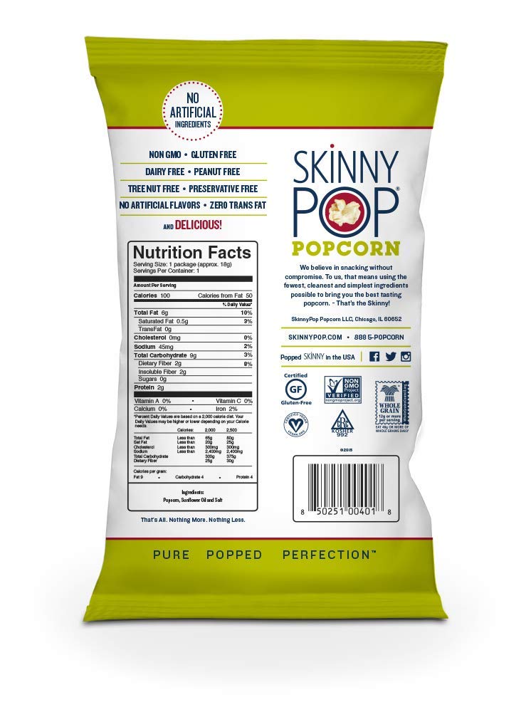 Is Skinny Popcorn Healthy For You