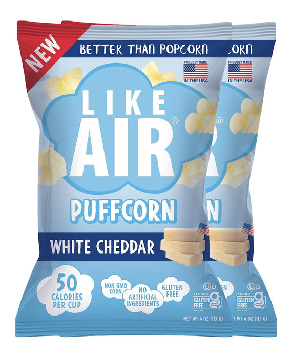 Like Air Puffcorn - White Cheddar