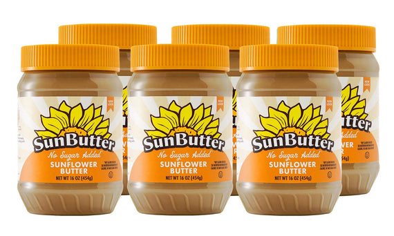 Sunbutter No Sugar Added Sunflower Butter