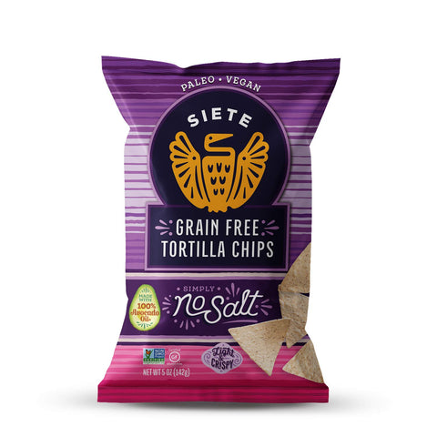 Siete No Salt Grain-Free Tortilla Chips