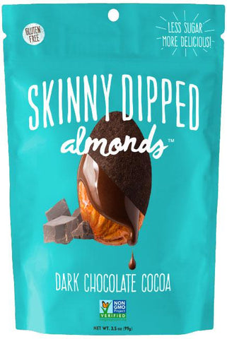 SkinnyDipped Dark Chocolate Cocoa Almonds